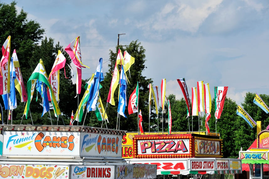 Carnival Food Stalls